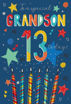 Picture of TO A SPECIAL GRANDSON 13 TODAY
